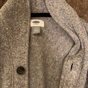 Young boys large 1012 oh navy cardigan